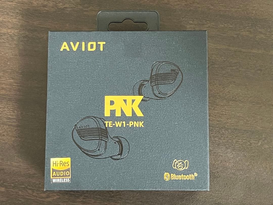 AVIOT TE-W1-PNK ワイヤレスイヤホン