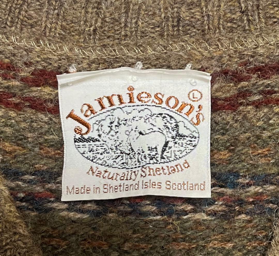 ジャミーソンズ　ニットベスト　Jamieson's