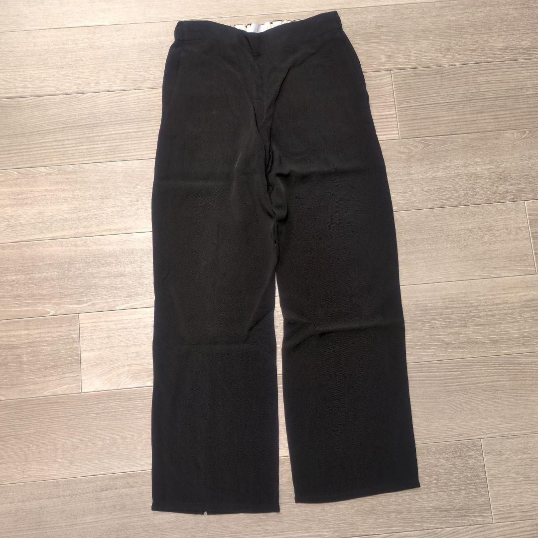 OVERCOAT 23SS レーヨンパンツ ブラック サイズ表記1