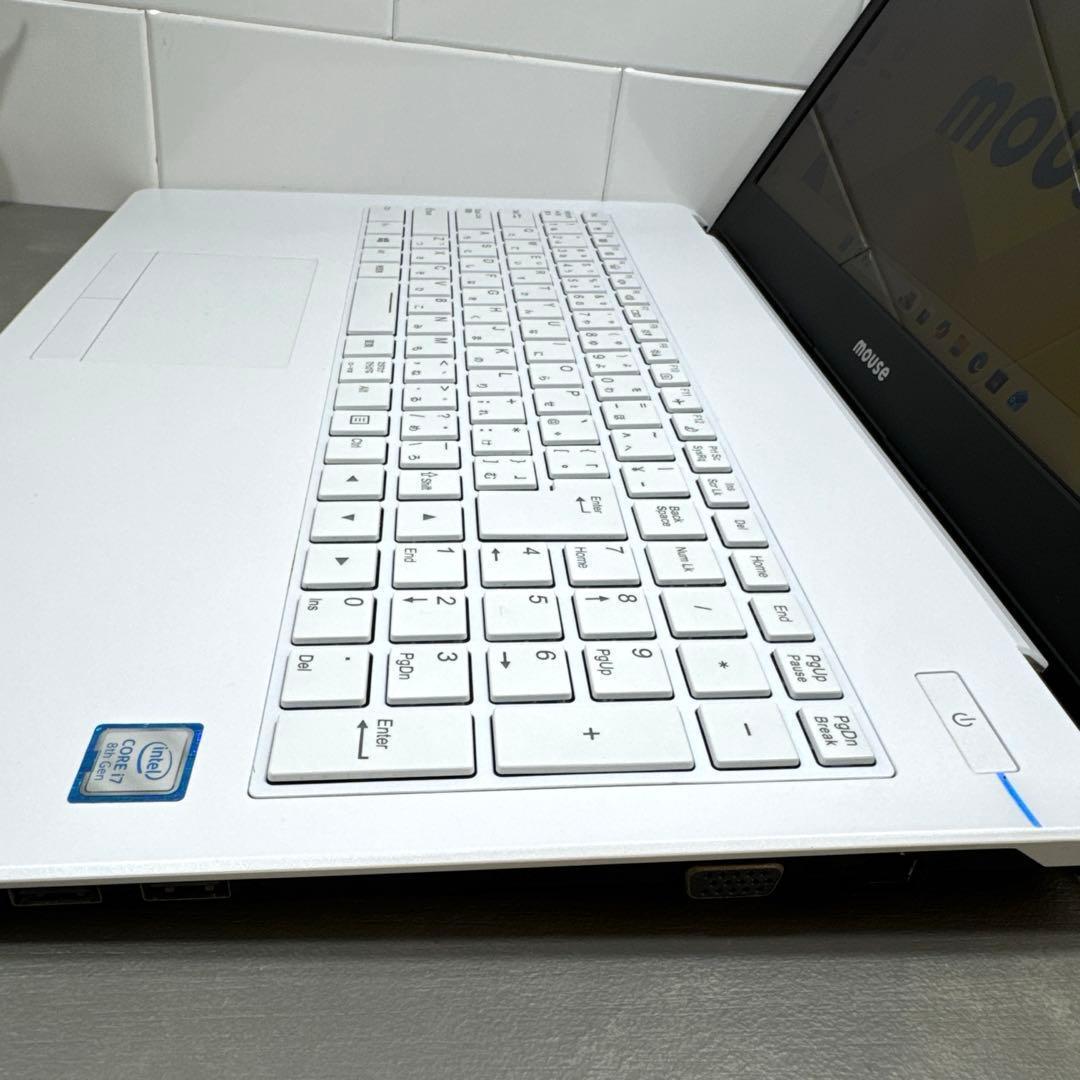 【日本生産】マウスパソコン☘8世代i7☘️メモリ16☘️NVMe256+1TB
