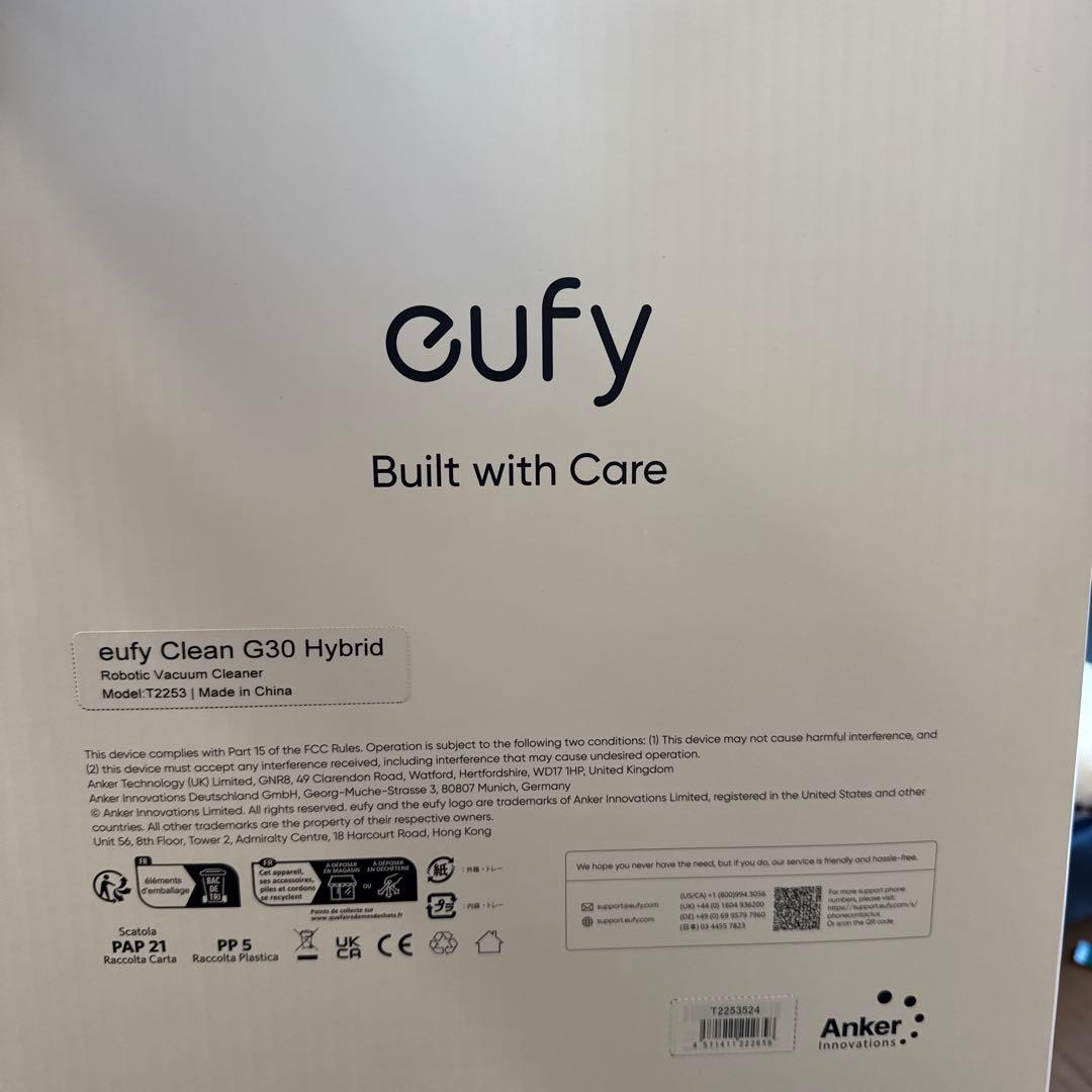 eufy Clean G30 Hybrid ロボット掃除機本体