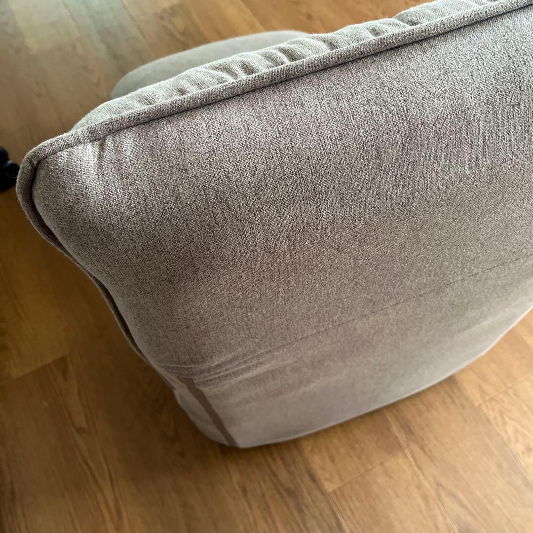 座椅子　suwa labo hapit ハグする座椅子ロング　ブラウン