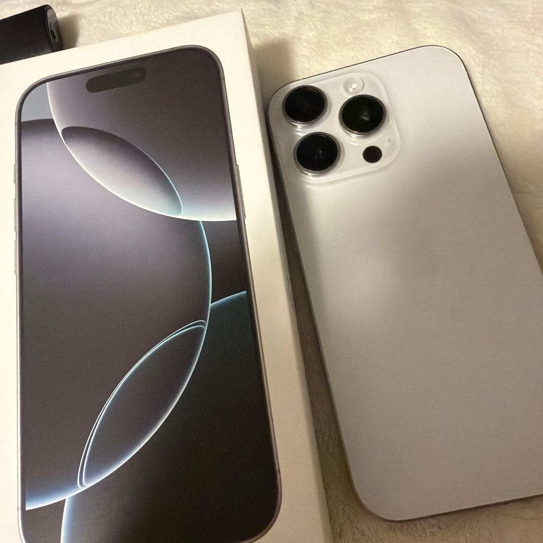 Apple iPhone 16Pro ホワイト 箱付き