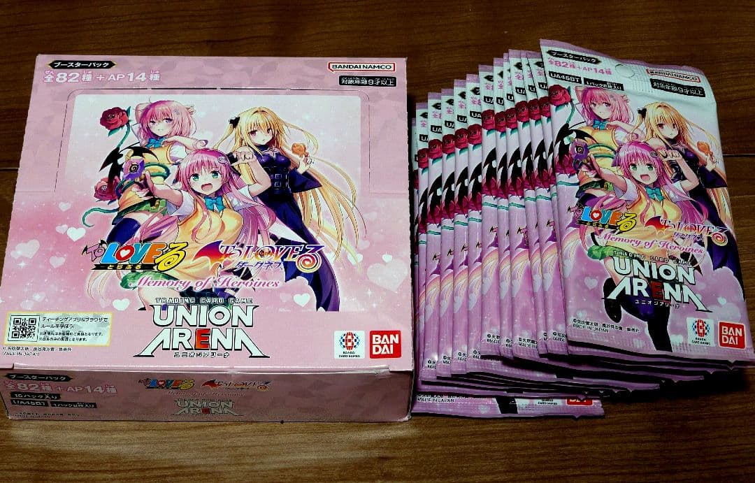 UNION ARENA ToLOVEる ダークネス　未開封　29パック 箱付き