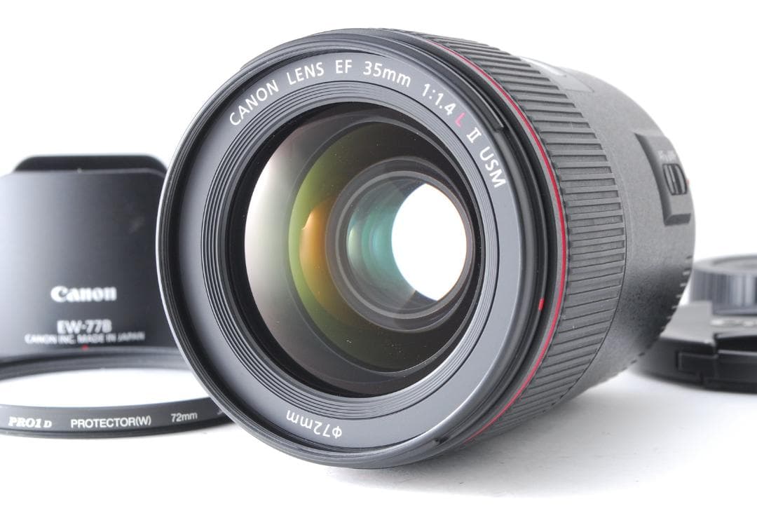 【ほぼ未使用 箱付き】Canon EF 35mm F1.4 L II USM