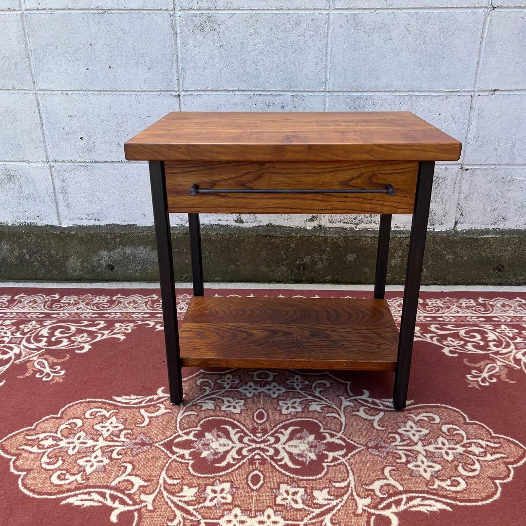 ACME アクメファニチャー◾️木製天板 エンドテーブル インダストリアル