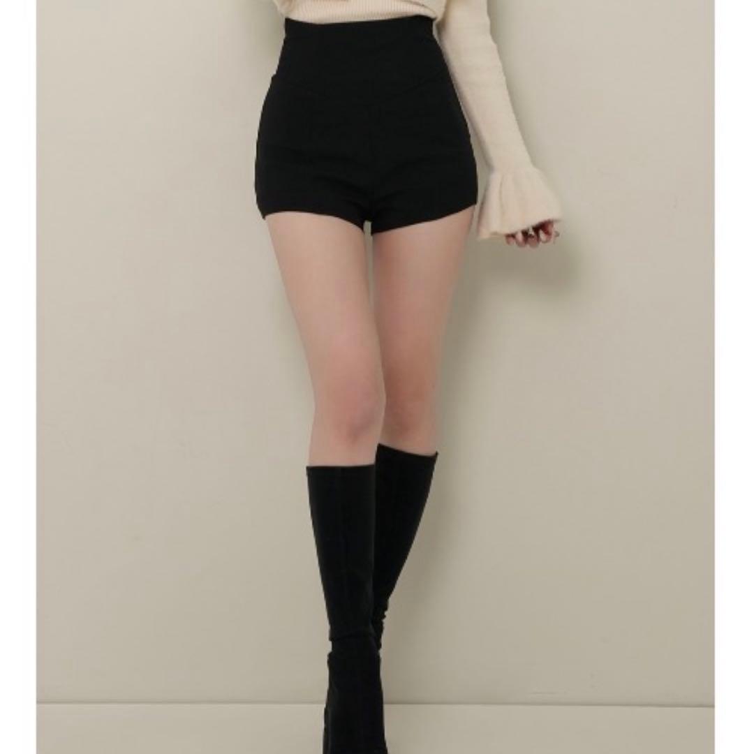 darich 美シルエットショートパンツ BLK FREE