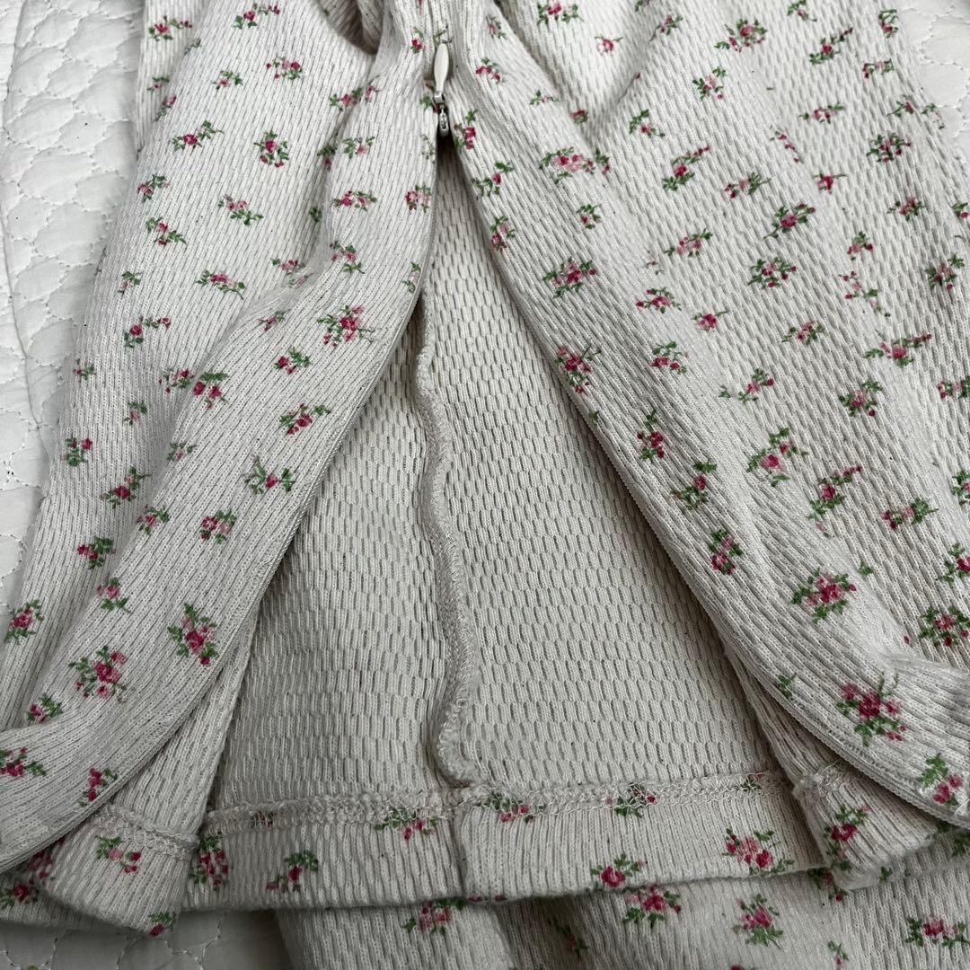 キャピタルkapitalフラワーサーマルジップパンツ日本製