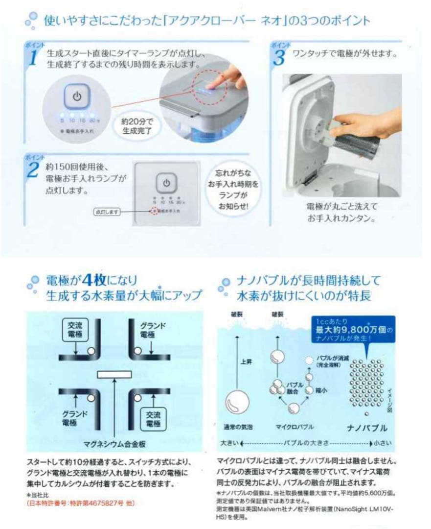 D*I様 AQUA CLOVER NEO SIO-330 オゾナイザー