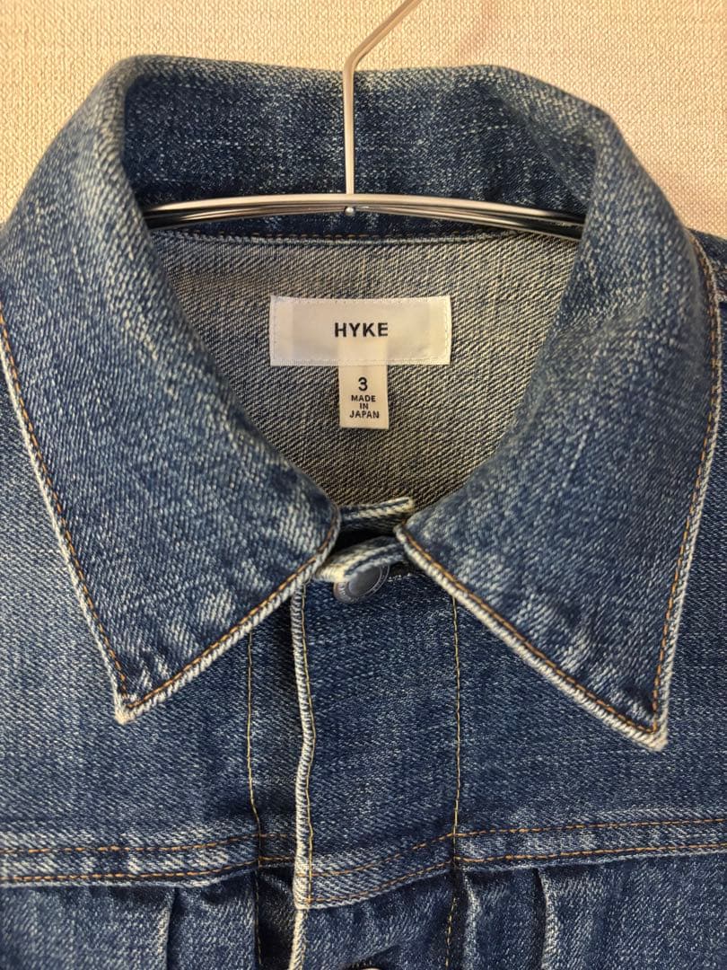 HYKE デニムジャケット　Type2 ブルー　L 極美品❣️