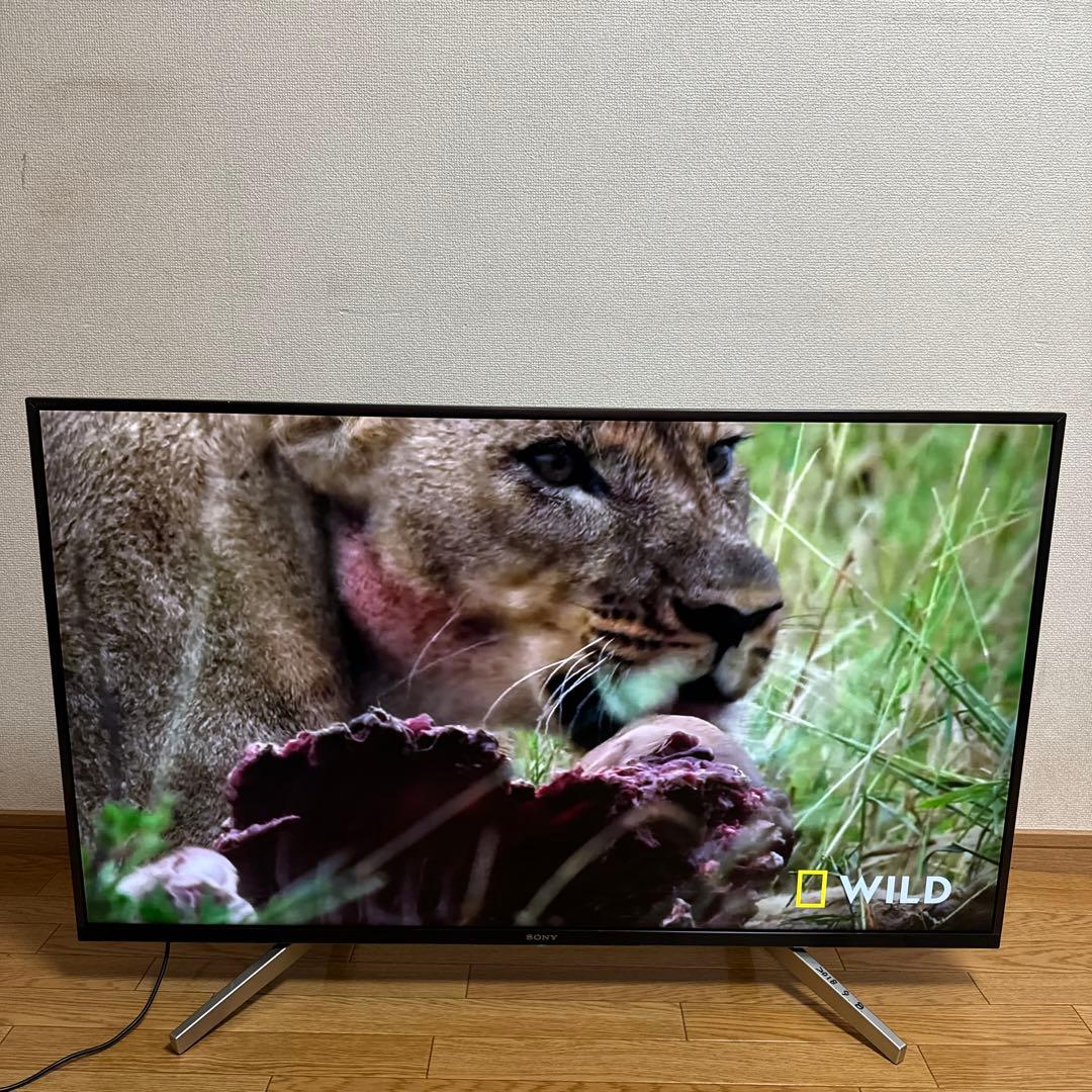 ソニー ブラビア 4K 液晶テレビ 43型 KJ-43X8500F 2018年製