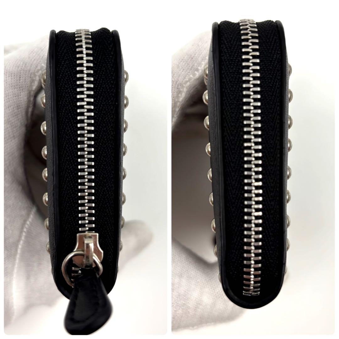 ✨新品・未使用✨　J&MDavidson ケース　スタッズ　ロゴ　ブラック