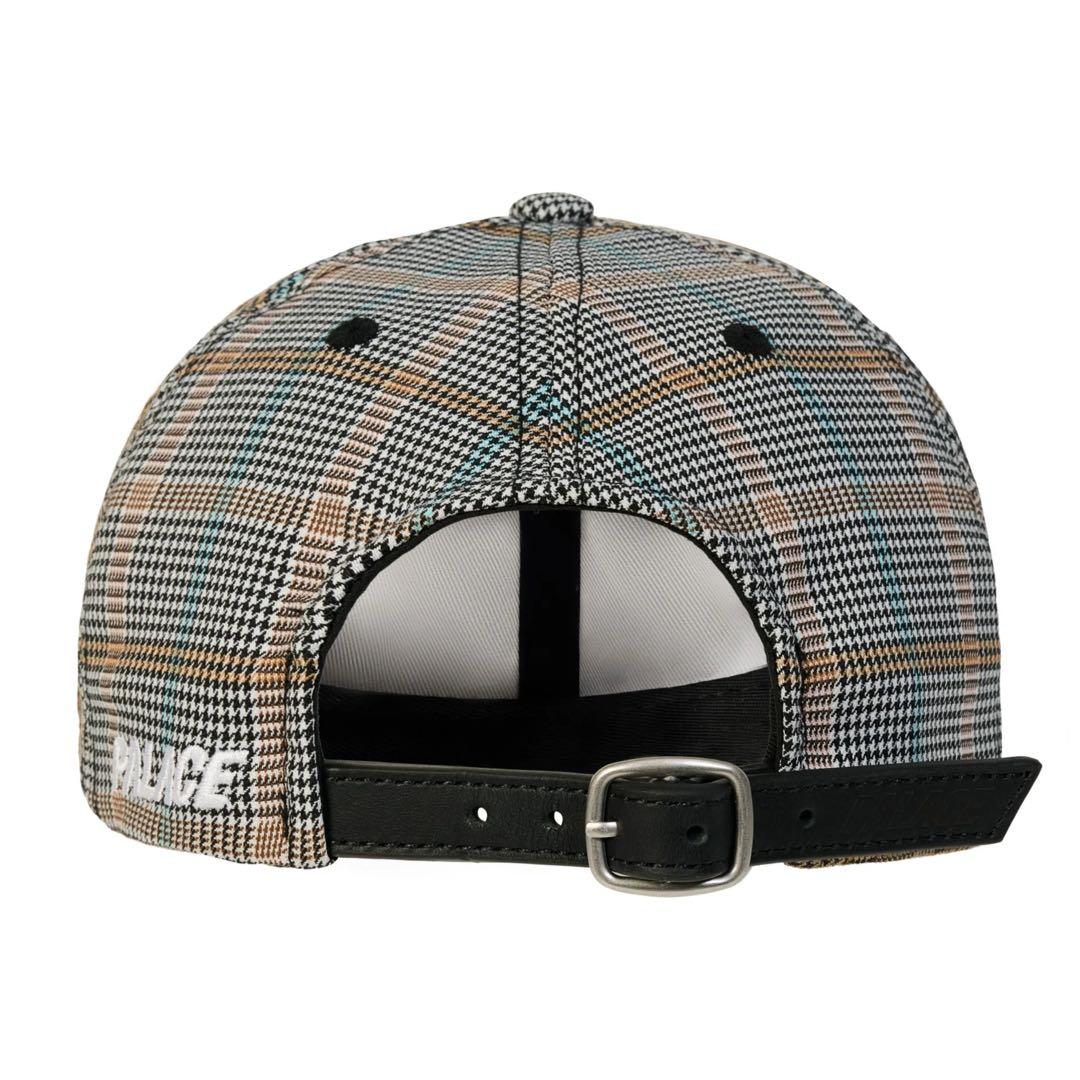 帽子 P 6-PANEL HOUNDSTOOTH WHITE