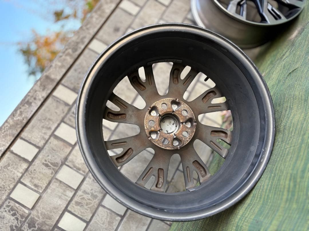 ①三菱アウトランダーphev18インチ ホイール 4本①②セット