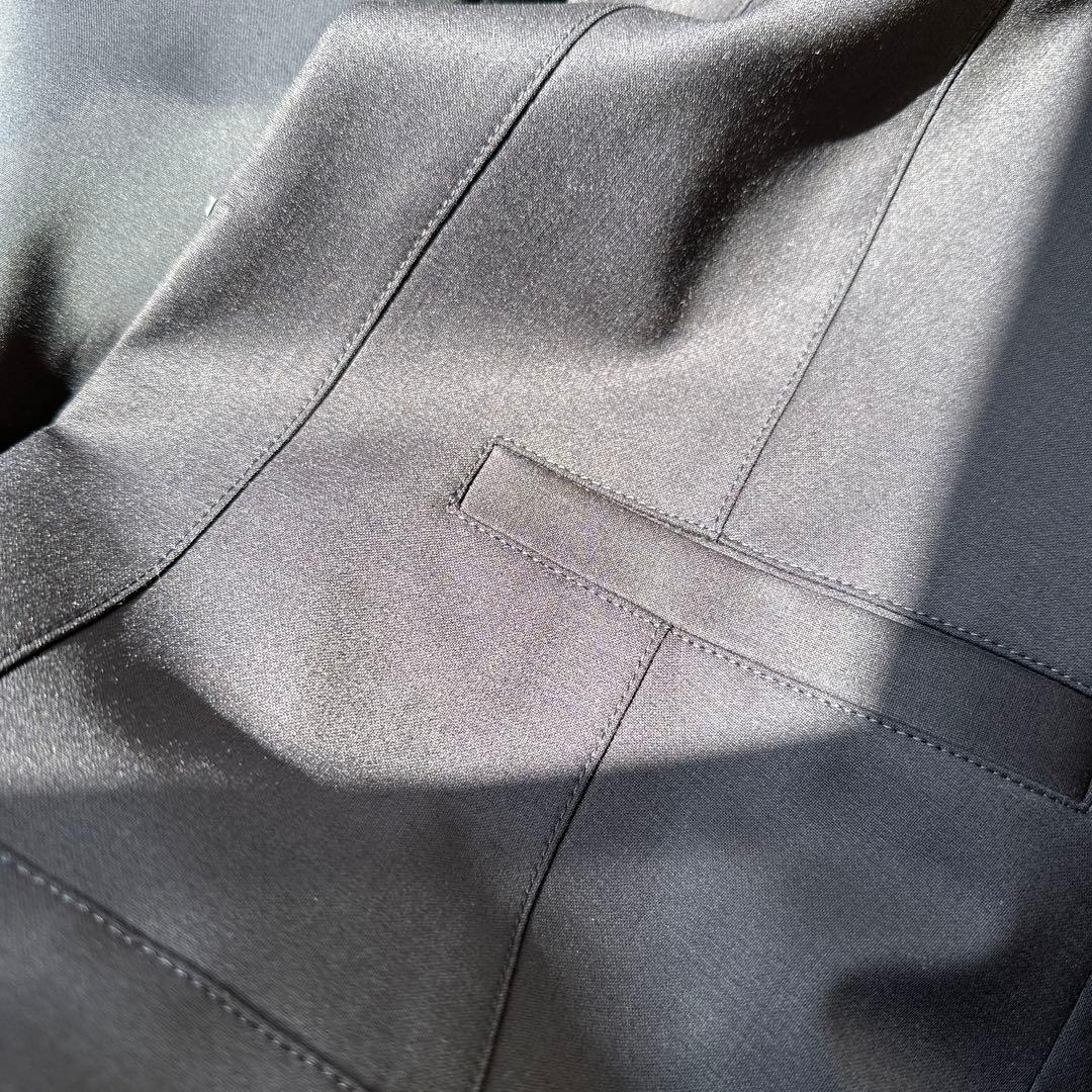 エグゼクティブ　ワンピース　ジャケット　セットアップ　36 ネイビー　紺