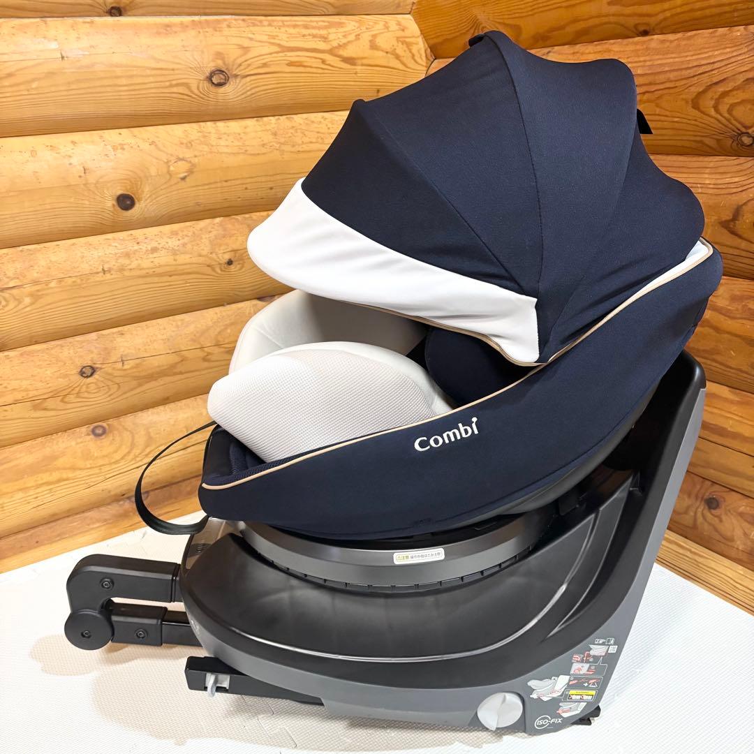 【美品】Combi コンビ クルムーヴスマート ISOFIX JL-590