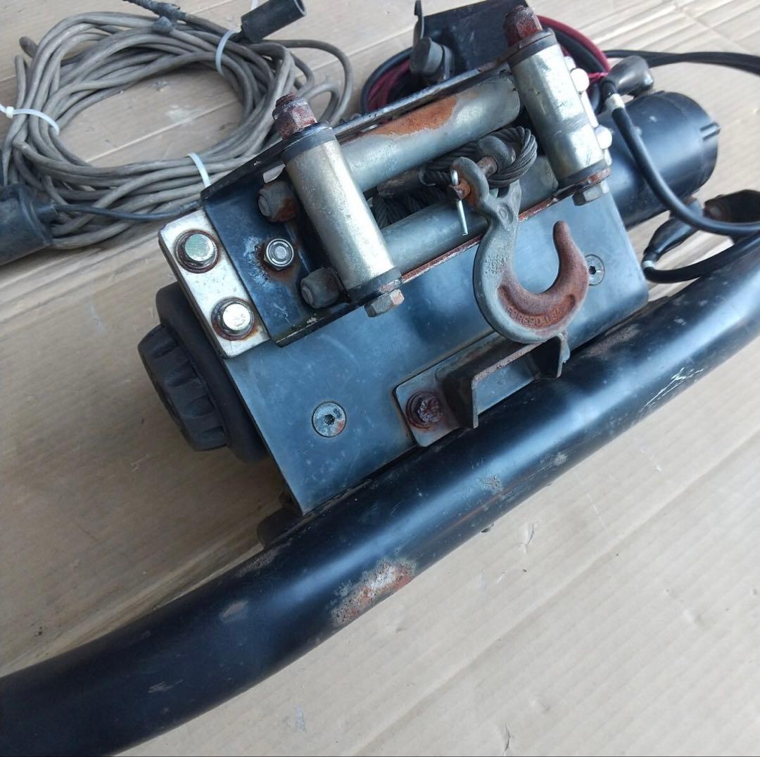 さ*ら様 希少 ジムニーja11 sj40T Z3500 ウインチ ワイヤー付き