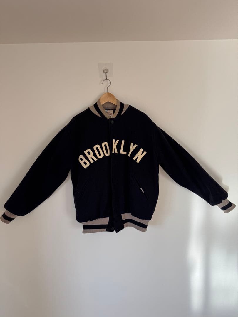 Mitchell & Ness Brooklyn スタジャン