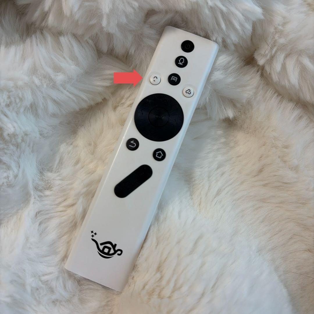 天井取り付け型プロジェクター ホワイト