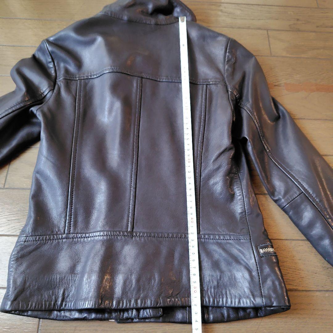 オールセインツ　ライダースジャケット　黒 XS