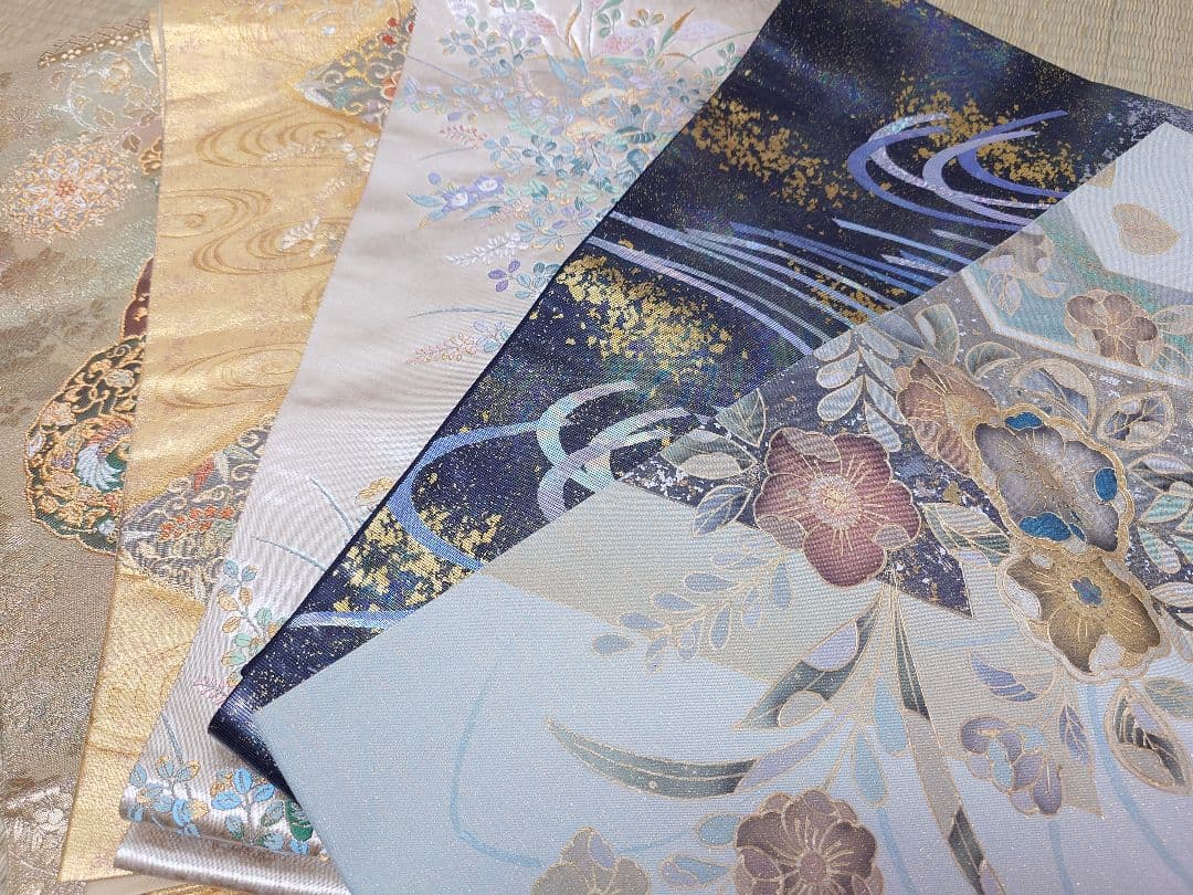 着物　高級袋帯(正絹) 美品　5本まとめ売り　No,7