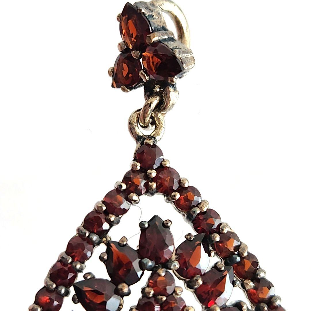 ボヘミアン ガーネット シルバー925 ペンダントトップ