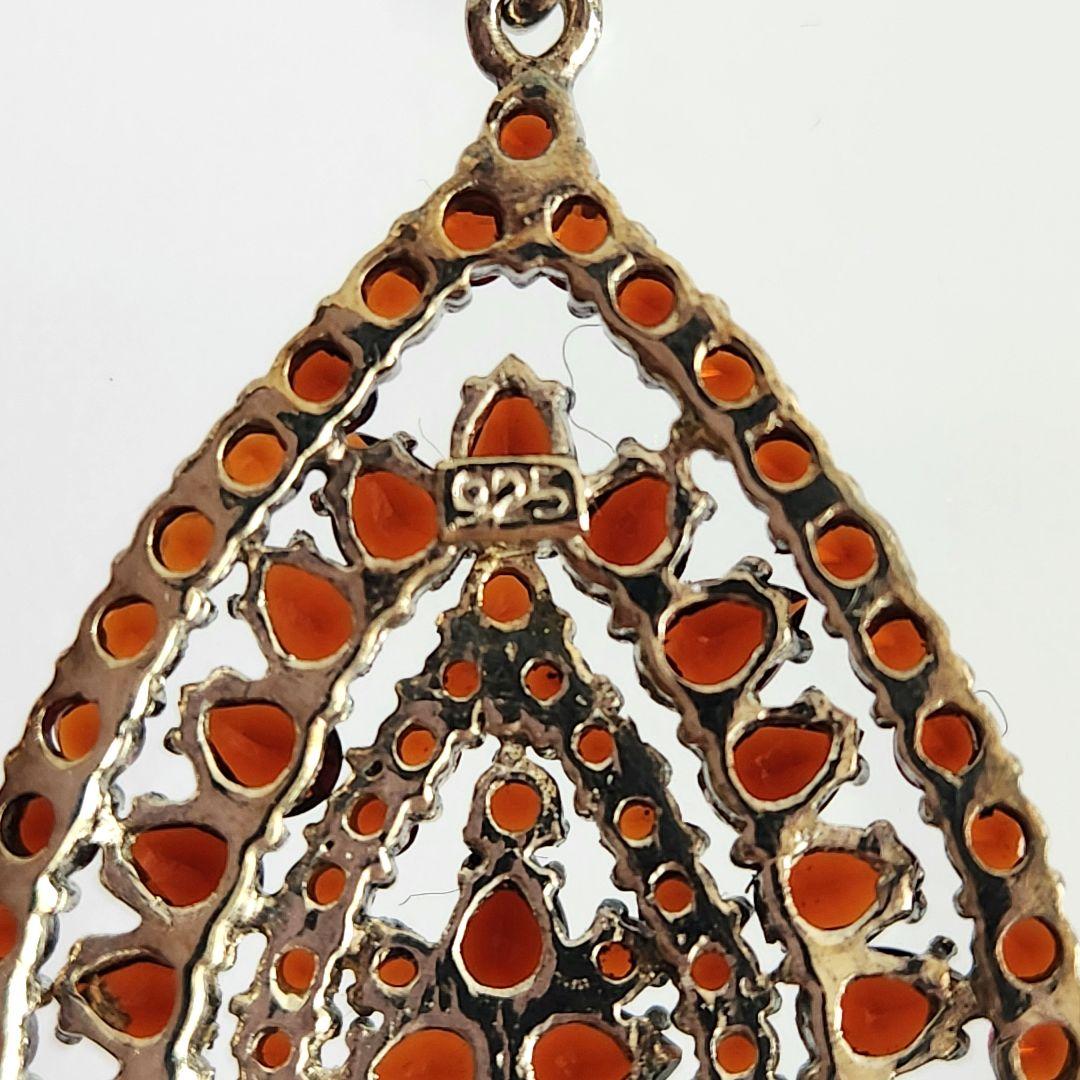 ボヘミアン ガーネット シルバー925 ペンダントトップ