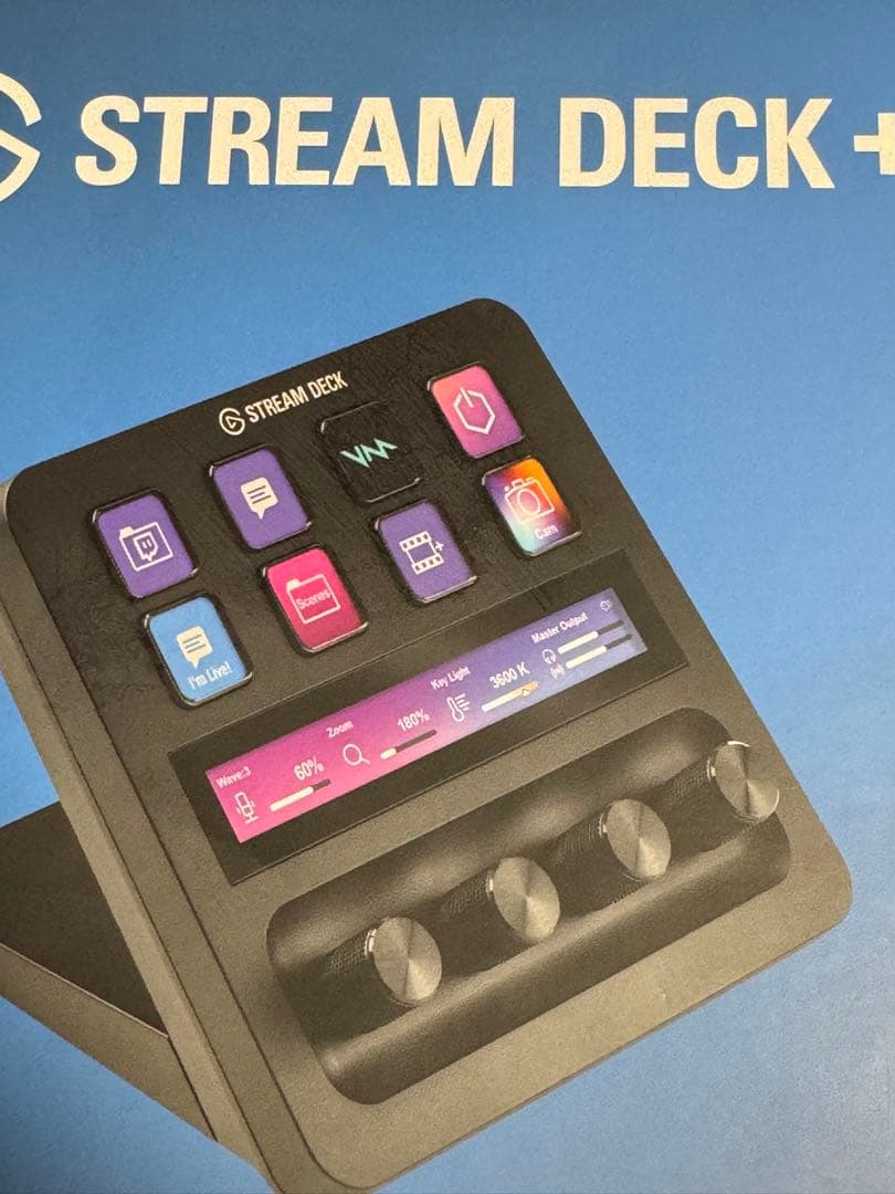 elgato Stream Deck + ほぼ未使用