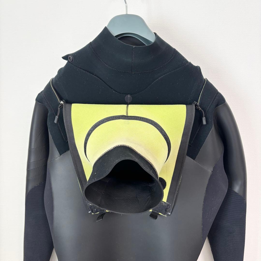 M size BeWet 5mm×3mmセミドライ　ウェットスーツ　チタン　ビー