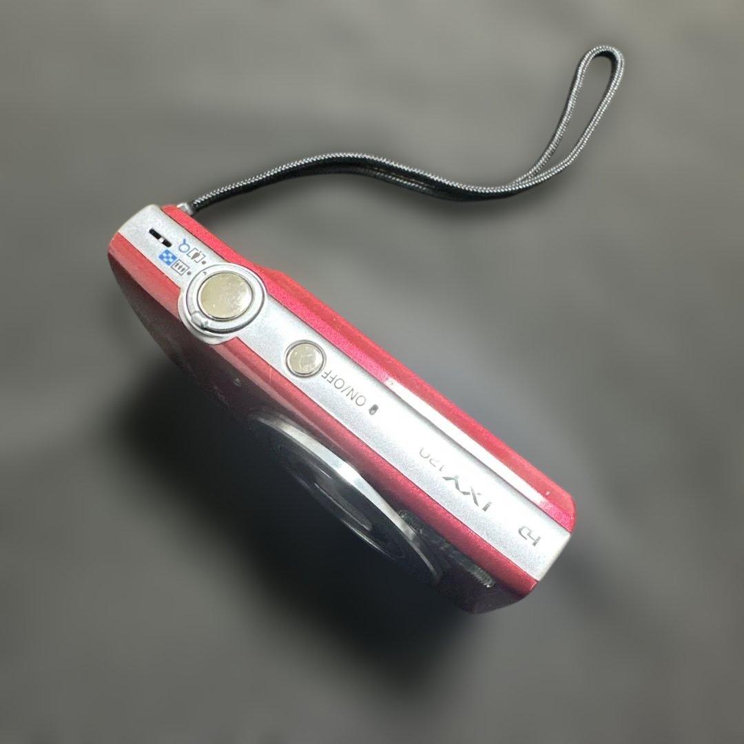 【動作確認済み】キャノン　Canon IXY120 レッド