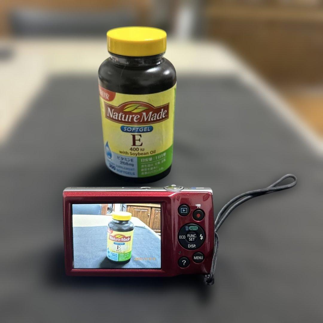 【動作確認済み】キャノン　Canon IXY120 レッド