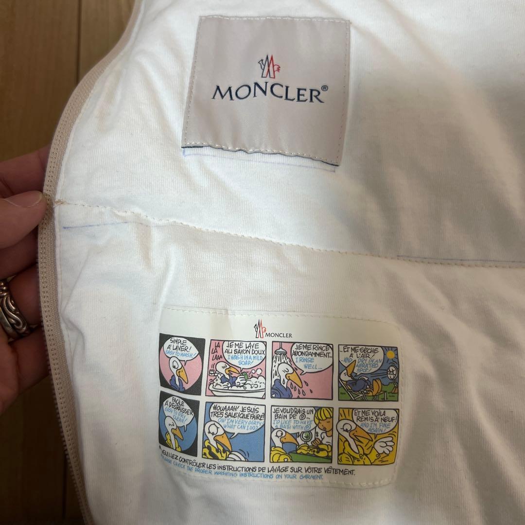 MONCLER ダウン入りおくるみ ピンク
