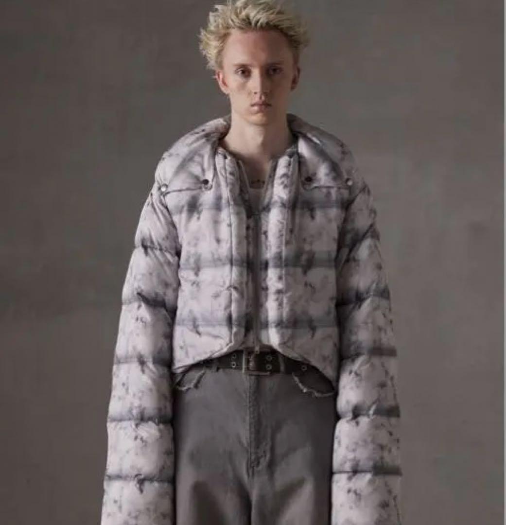 【GRANCY】Printed Short Real Down