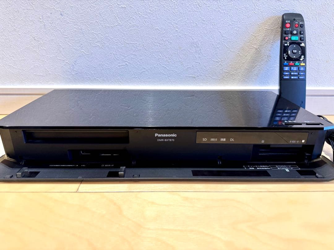 Panasonic 3TB 3チューナー DIGA DMR-BXT870
