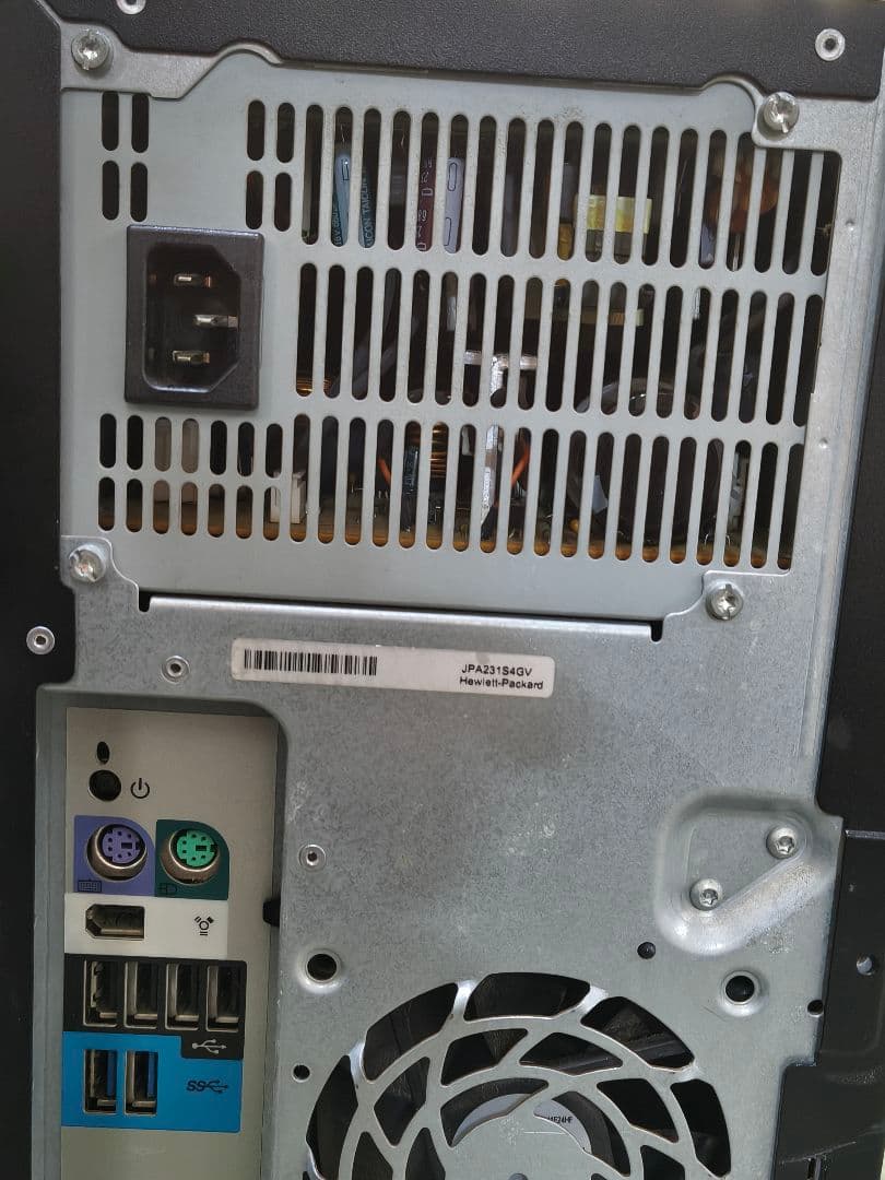 [ジャンク] hp Z420メモリ16GB/NVIDIA Quadro 4000