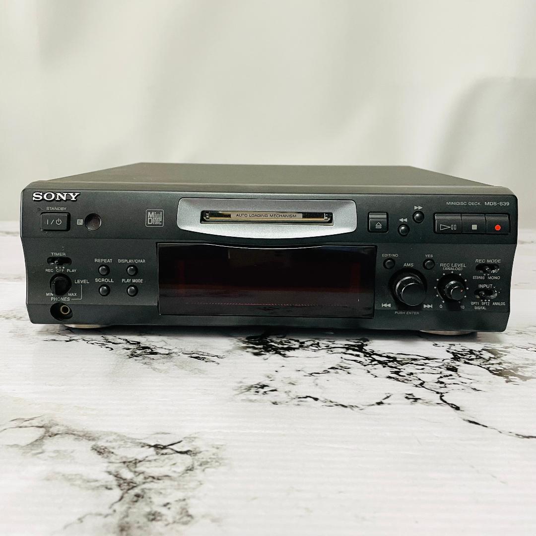 SONY MDデッキ MDS-S32 MDプレーヤー／レコーダー