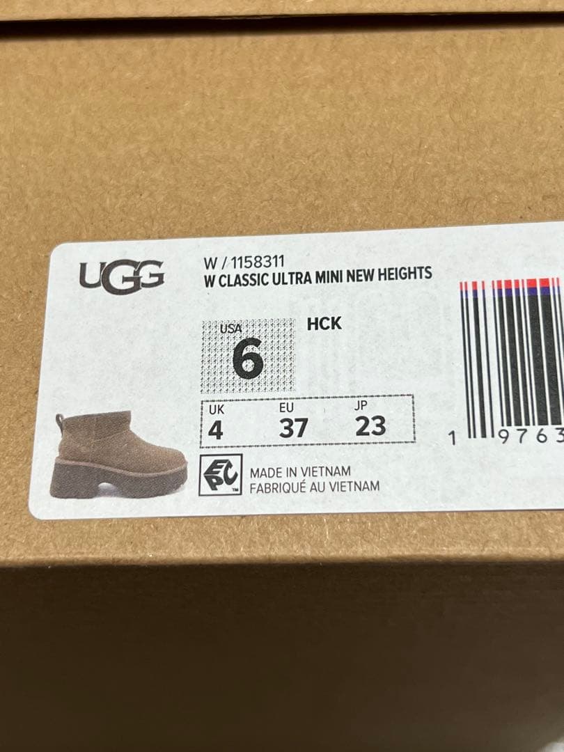 UGG クラシックウルトラミニ　ニューハイツ　23cm