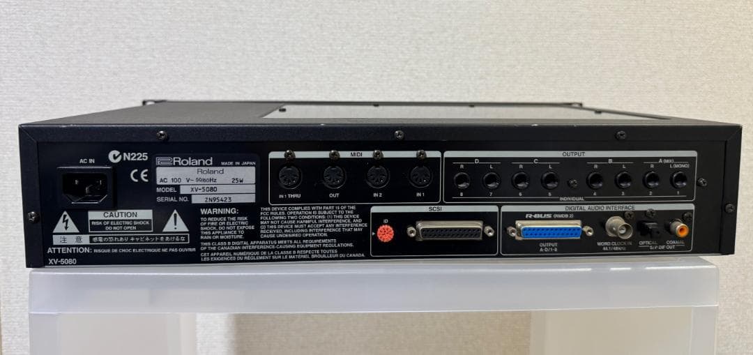 Roland XV-5080 (訳あり) + ExpansionBoard 7枚