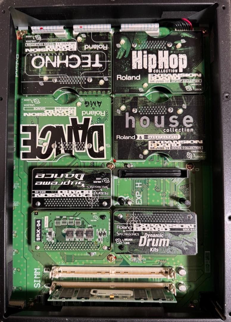 Roland XV-5080 (訳あり) + ExpansionBoard 7枚