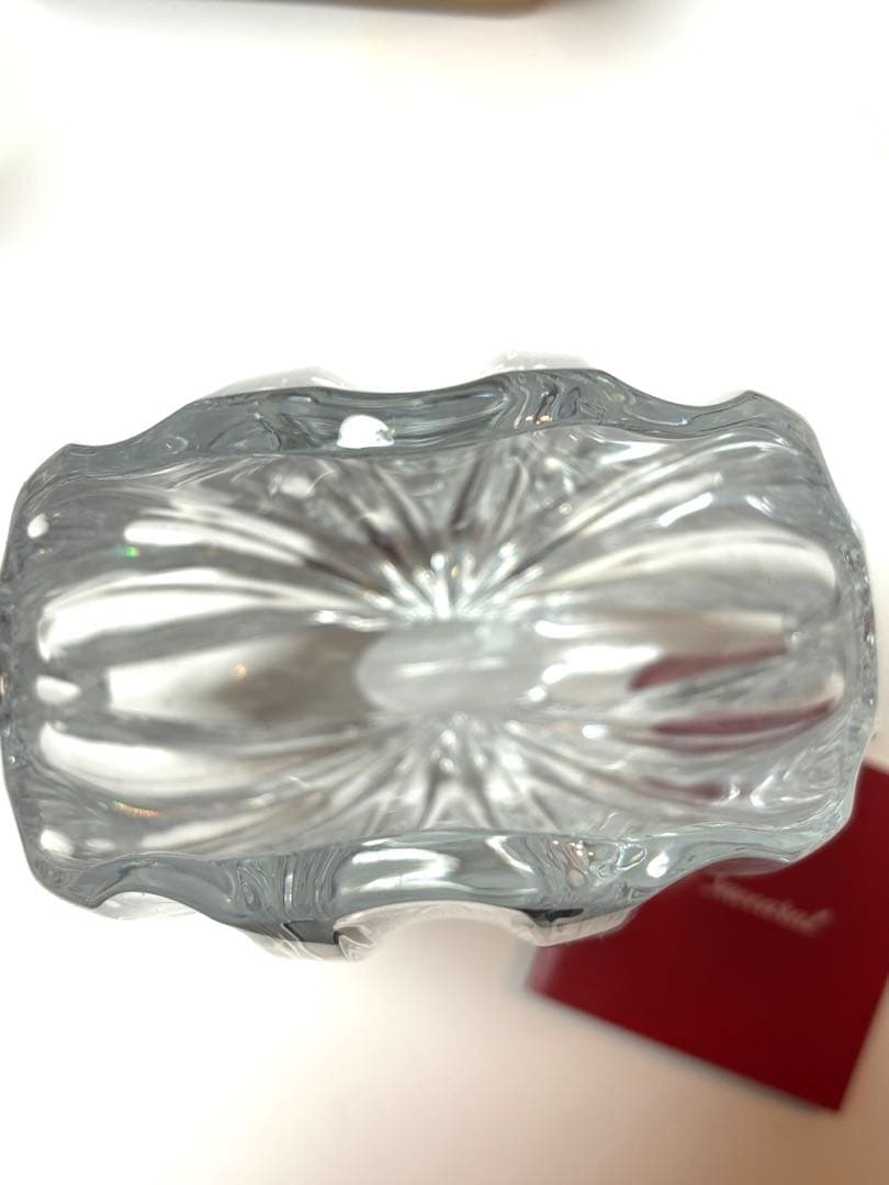 バカラ Baccarat リゴット シェル フラワーベース 花瓶