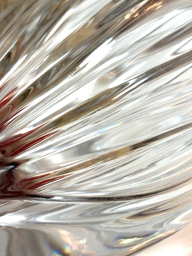 バカラ Baccarat リゴット シェル フラワーベース 花瓶