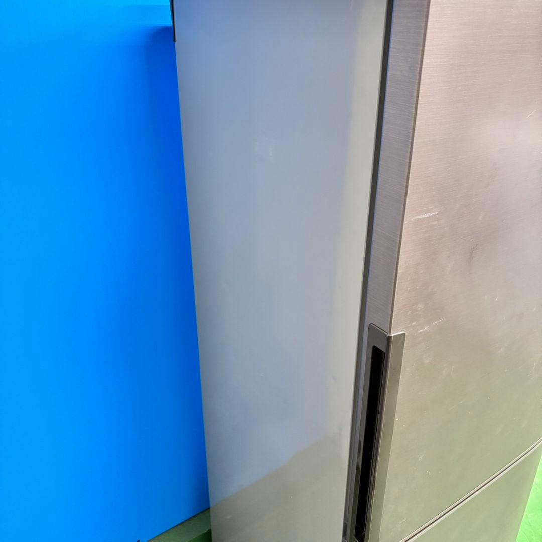 512 SHARP 1〜3人暮らし用　中型冷蔵庫 200L強 小型 ブラウン