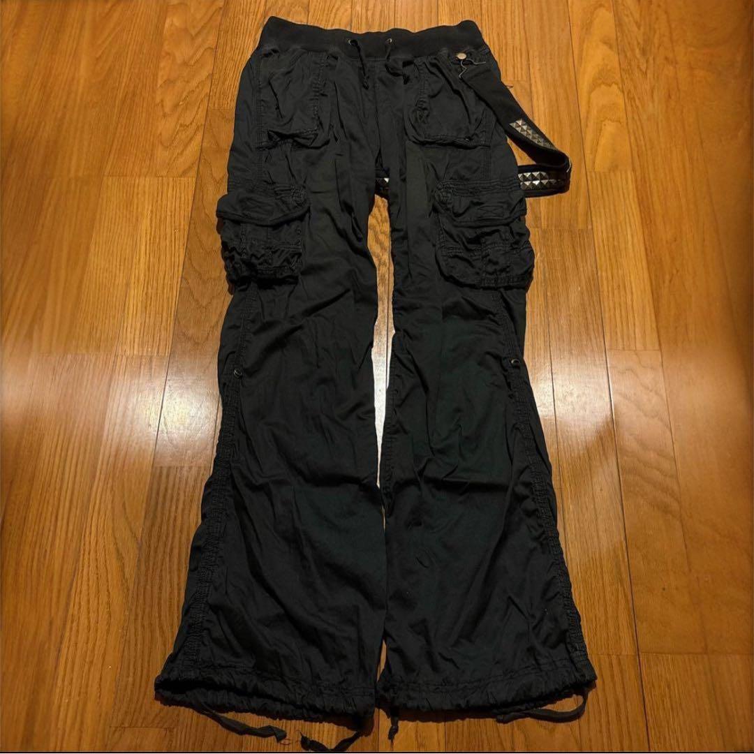 o*j様 goa flare gimmick cargo pants グランジ