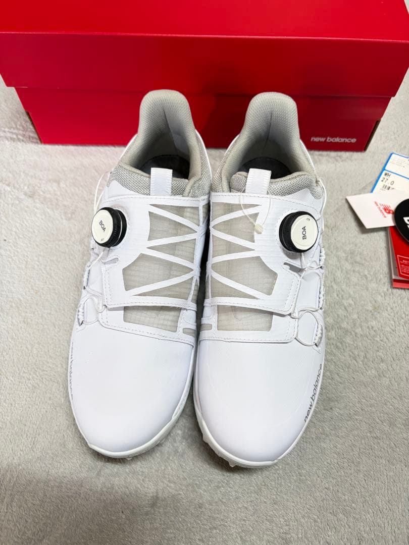 ✨️最終値下げ✨️ニューバランス ゴルフシューズ ボア UGH1001W ホワイト
