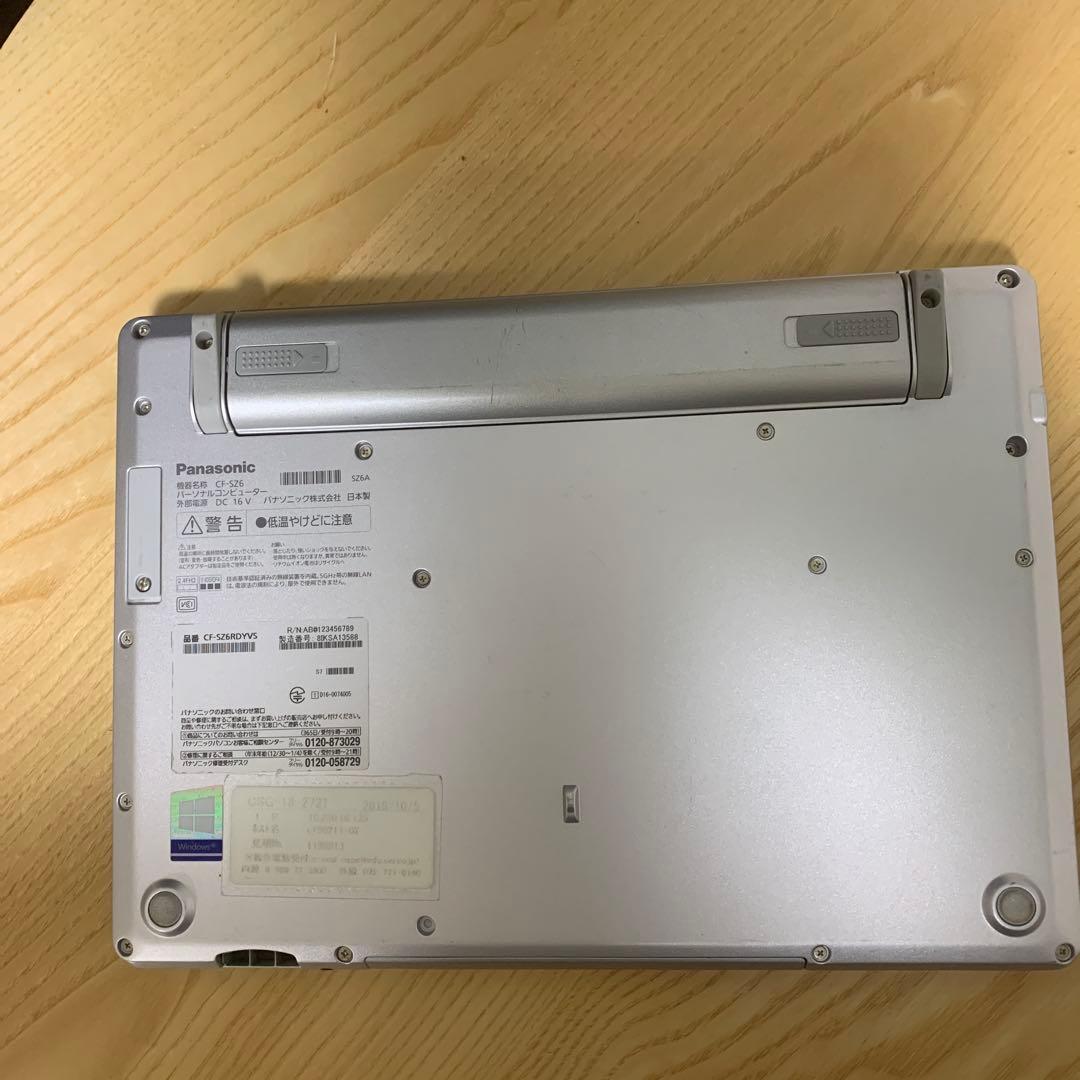 Panasonic CF-SZ6 ノートPC Windows 10