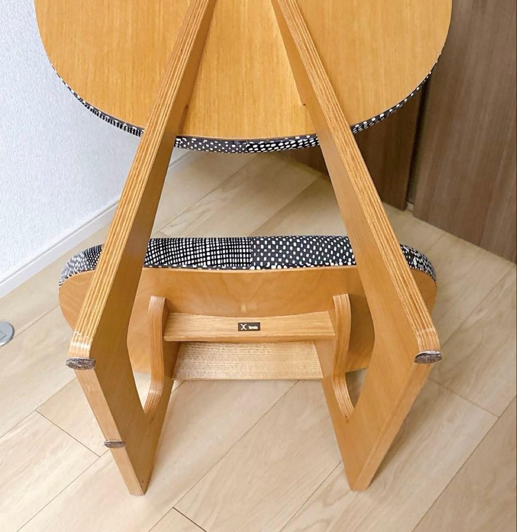 ✳SOU・SOU×天童木工✳低座イス/間がさね 墨色