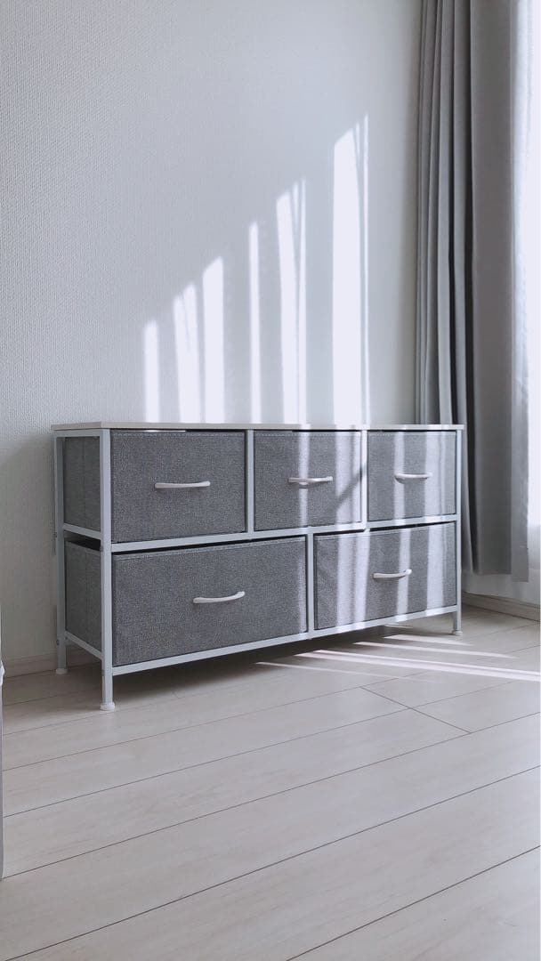 ニトリ　軽量ローチェスト　完成品