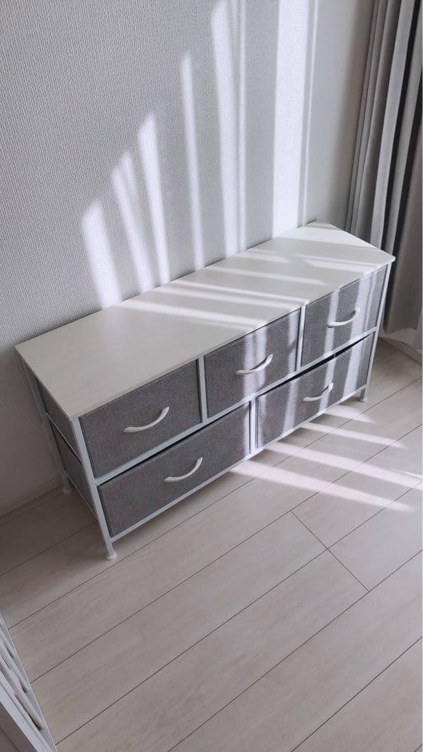 ニトリ　軽量ローチェスト　完成品