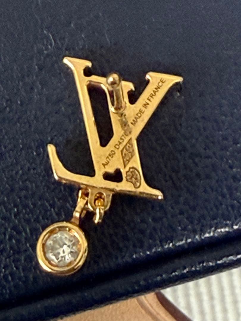 ルイヴィトンk18ピアス正規品