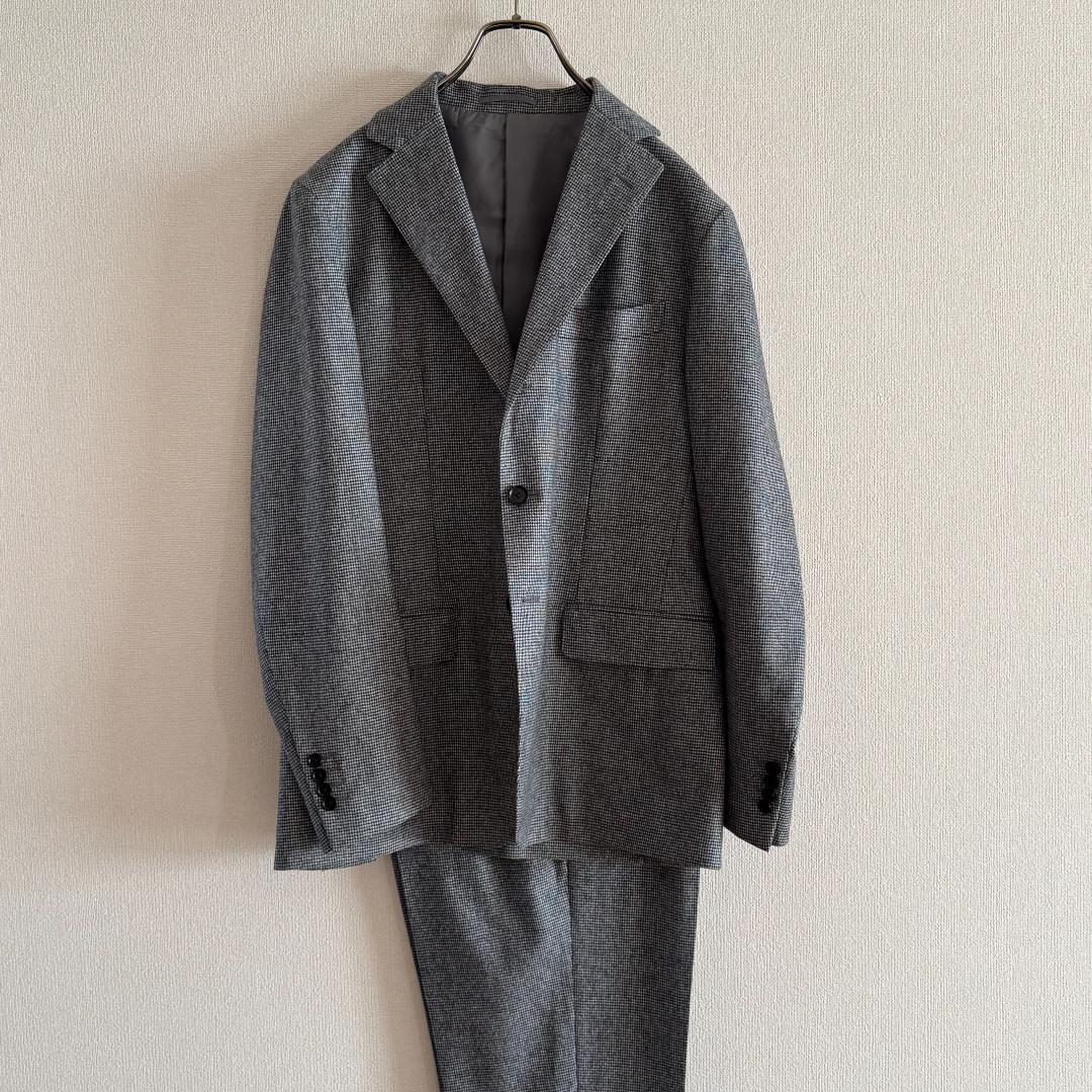 United Arrows ハウンドトゥース シングル 3B セットアップスーツ